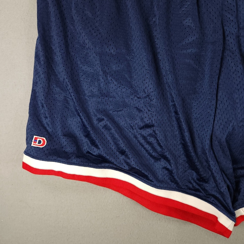 Vintage Dodger Gym Basketball Shorts Mens Size 2XL Blue 90s Made In USA NWT - Picture 8 of 9